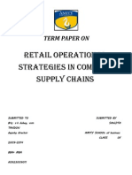 Retail Operational Strategies in Complex Supply Chains