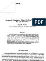 Advanced Combustor Liner Cooling Technology For Gas Turbines