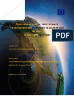 Devon Gardner, Development and Implementation of A Strategy For The Promotion of Solar Water Heating in CARICOM Countries, Dec. 2011