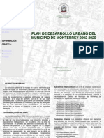 Plan Desarrollo Urbano MONTERREY