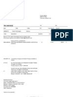 Tax Invoice: Tactile Technologies