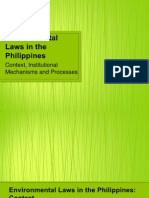 Environmental Laws in The Philippines - Context