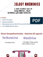 PHARMACOLOGY MNEMONICS - PPSX