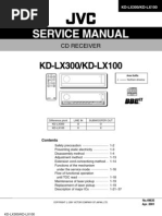 JVC KD-LX100J Manual de Servicio PDF