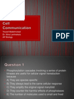 Chapter 11 Cell Communication