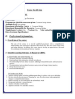 Course Specification Occlusion 