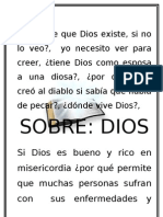 Cómo Se Que Dios Existe