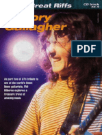 Phil Hilbornes A-Z of Great Riffs - Rory Gallagher (Guitar Technique Mag)