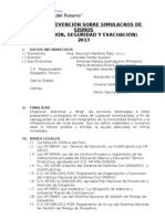 Plan Defensa Civil 2012