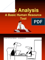 Job Analysis: A Basic Human Resource Tool