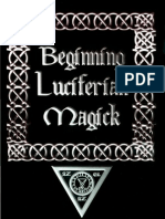 Michael W Ford Beginning Luciferian Magick