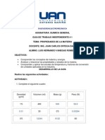 Guía # 1. Química General.