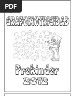 Libro Grafomotricidad Prekinder 2012