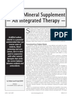 Miracle Mineral Supplement - An Integrated Therapy