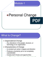 Personal Change