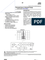 Sensor Infrarrojo Termopila en Chip-Escala Paquete