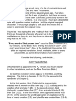 ContradictionsInBible PDF