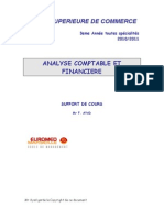 Analyse Comptable Et Financière PDF