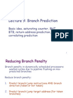 Dynamic Branch Prediction