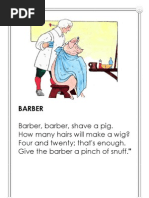 Barber Barber Shave A Pig