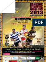 Bangkok International Rugby Tens 2013