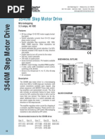 Step Motor Drive Datasheet