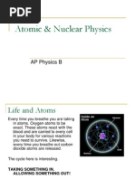 AP Physics B - Atomic and Nuclear Physics