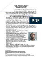 Sex Offender Information Fact Sheet Risk Level 3 Notification Minneapolis Police Department