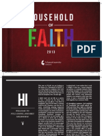 Household of FAITH Booklet 2013