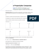 Negação de Proposições Compostas