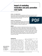 Villarejo-Ramos - 2005 - The Impact of Marketing Communication & Price Promotion On Brand Equity