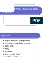 Primavera Project Management Workshop