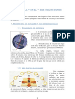 Tema 1 - La Tierra y Sus Movimientos