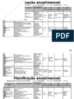 PlanificaÇÃo Anual 3º Ano