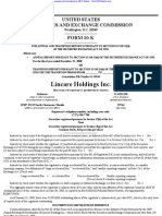 LINCARE HOLDINGS INC 10-K (Annual Reports) 2009-02-25