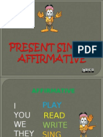 Powerpoint-Present Simple Affirmative