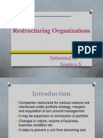 Restructuring Organizations