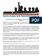 Manifiesto Apoyo Revolucionciudadana