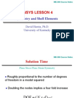 Ansys Shell Elements