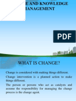 Change and Knowledge Management