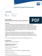 R12 Oracle Applications System Administrator Fundamentals