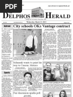 City Schools Oks Vantage Contract: Elphos Erald