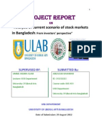 Analysis of Current Scenario of Stock Markets in Bangladesh From Investors™ Perspective