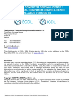 ECDL ICDL Syllabus Version 5.1