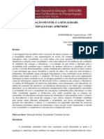 Sexualidade e Educação Infantil Texto 04