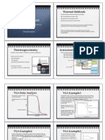 CHEM 3440: Thermal Methods