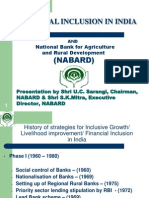 Financial Inclusion in India: National Bank For Agriculture and Rural Development