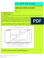 Comment Calculer Un Escalier