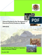 National Strategy For The Development of Non-Wood Forest Products in Bhutan - 2008-2018