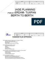 Passage Plan - Amsterdam - Tuxpan